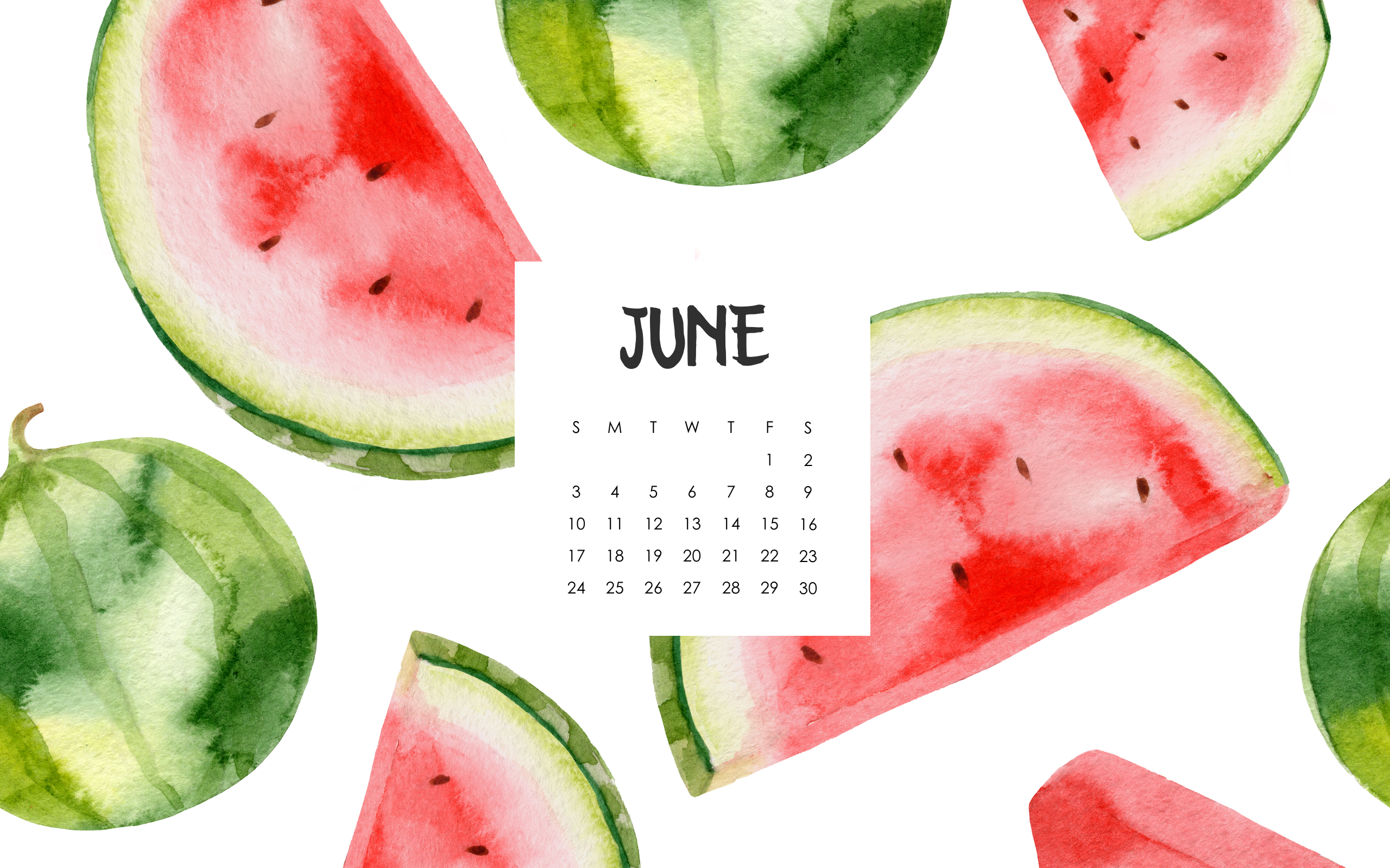 June Desktop Calendar: Free Download - Marion Avenue